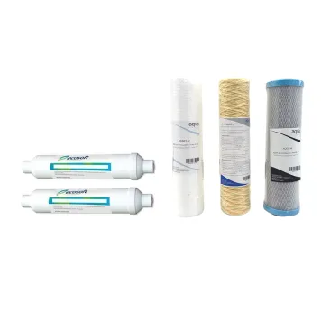 Set of replacement filters for Pure reverse osmosis system