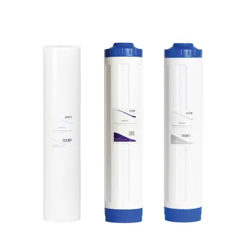 AQVA XL / 20" BB vaihtosuodatinpaketti - Rikkivety, rauta, mangaani