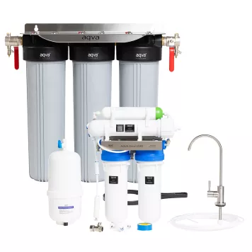 Pack AQVA Smart EVO+ pour la purification de l'eau potable et domestique, format XL