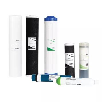 Täydellinen vaihtosuodatinpaketti AQVA Smart EVO+ XL-koon pakettiin