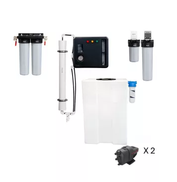 AQVA AHTI M système d’osmose inverse pour eau salée, capacité 50–100 L/h