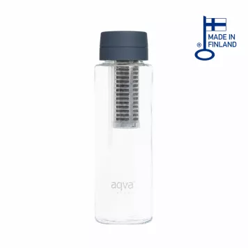 AQVA BOTTLE suodattava juomapullo 0,9 litraa, sininen