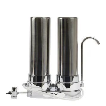 AQVA DUO countertop filter for well water