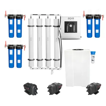AQVA AHTI XL reverse osmosis system 185L tank, 200-400 L/h production from sea