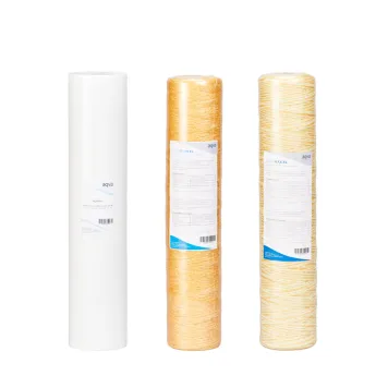 AQVA XL vaihtosuodatinpaketti - rauta, mangaani, humus 20 tuuman BB / XL-koko