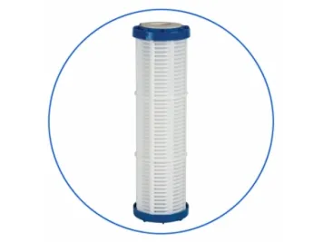 AQVA 50µm esisuodatin 10 tuuman / M-koko Pestävä, polypropyleeni ja nylon.