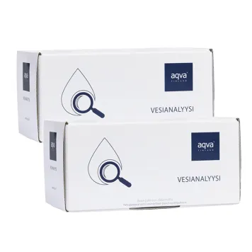 Water Purification Device Monitoring Analysis, 2 sample bottles