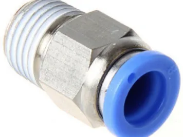 Pikaliitin 8mm liitin - 1/4 tuumaa NPT kierre