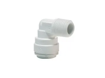 John Guest 3/8 inch elbow - 1/4 inch Nptf thread