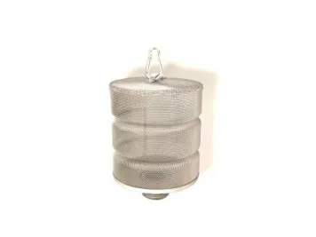 Strainer for water inlet 1 inch thread, larger suface area and suspension loop